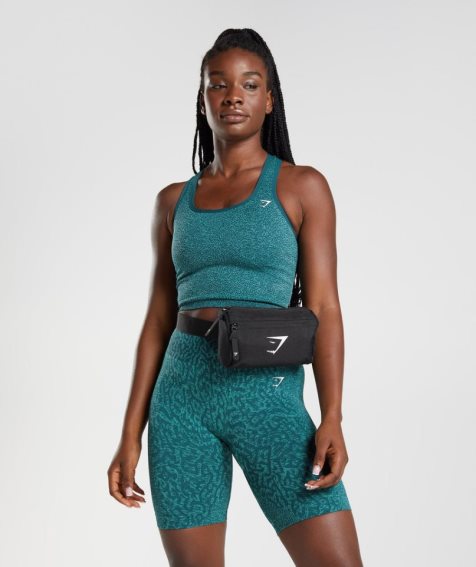 Torba Na Talię Gymshark Sharkhead Cross Body Czarne | PL 852BYW